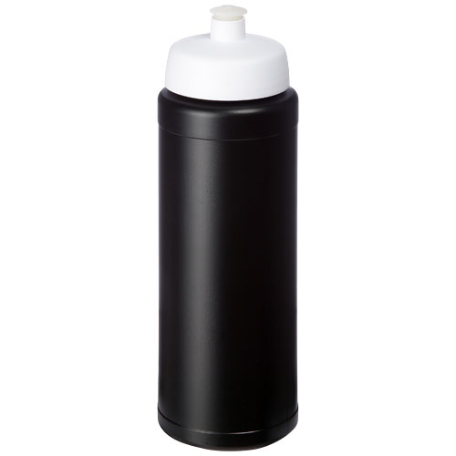 Bidon sport publicitaire anti fuite 750ml Baseline® noir / blanc